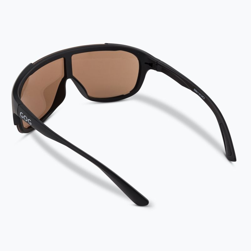 Okulary przeciwsłoneczne GOG Medusa matt black/silver/silver mirror 2
