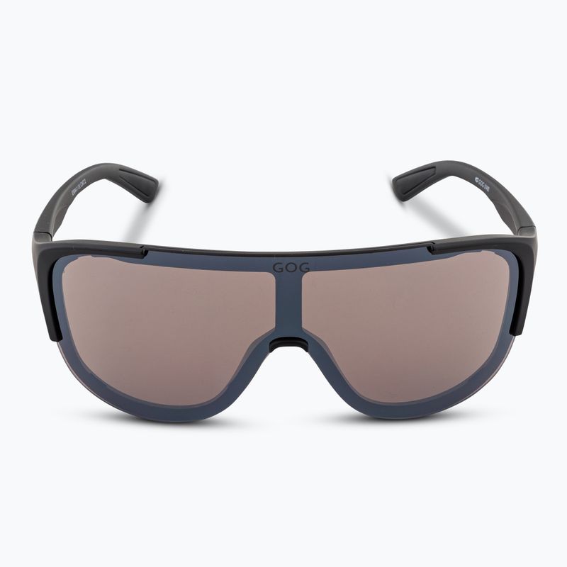 Okulary przeciwsłoneczne GOG Medusa matt black/silver/silver mirror 3
