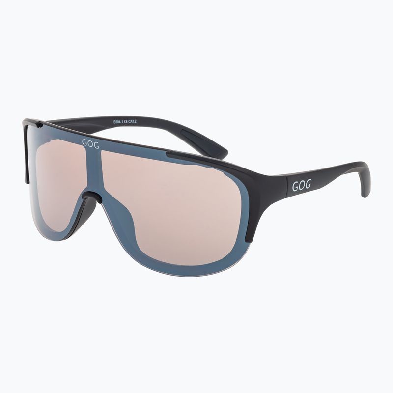 Okulary przeciwsłoneczne GOG Medusa matt black/silver/silver mirror 5