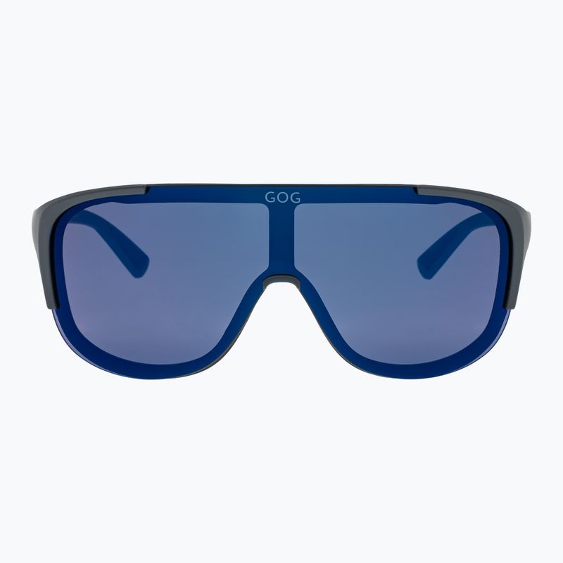 Okulary przeciwsłoneczne GOG Medusa matt grey/black/blue mirror 6