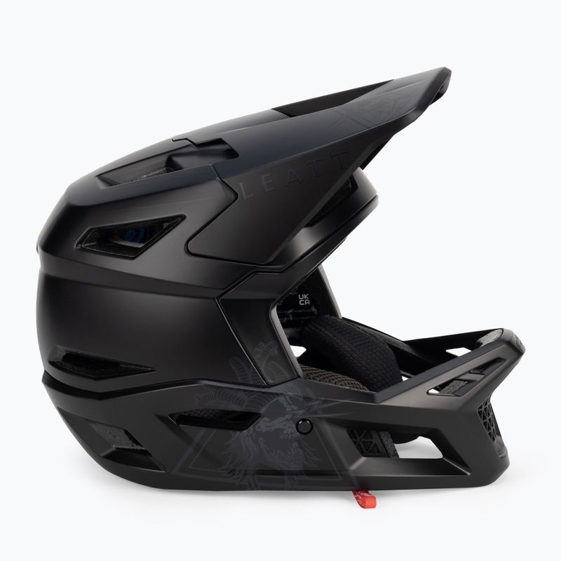 Kask rowerowy Leatt MTB Gravity 4.0 V23 stealth 3