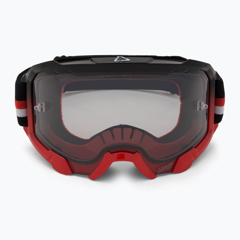 Gogle rowerowe Leatt Velocity 4.5 red/light grey 2