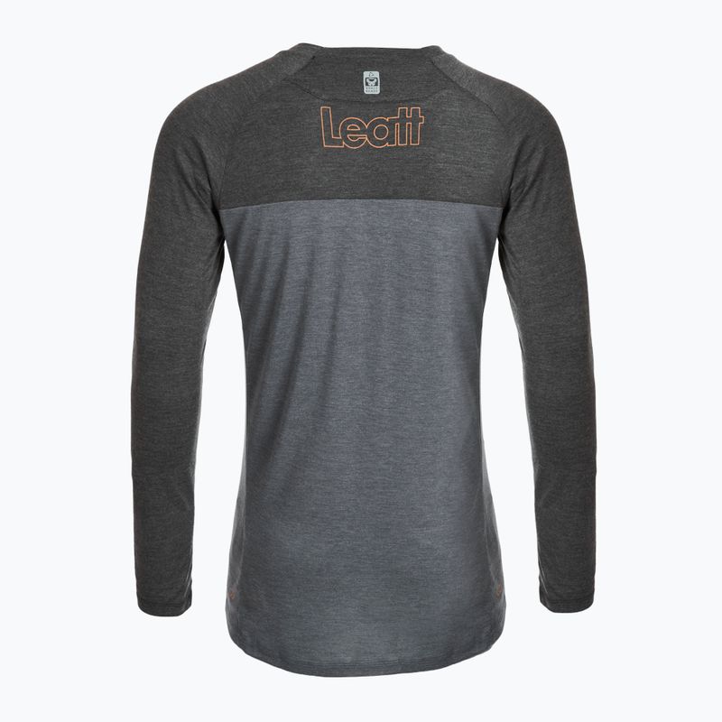 Longsleeve rowerowy męski Leatt MTB Gravity 2.0 black 2