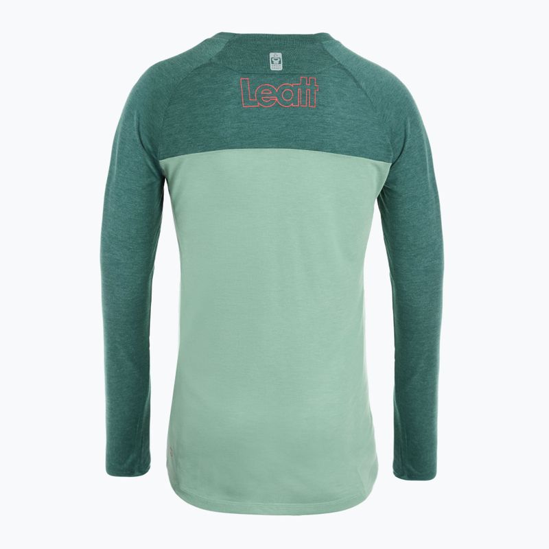 Longsleeve rowerowy męski Leatt MTB Gravity 2.0 teal 2