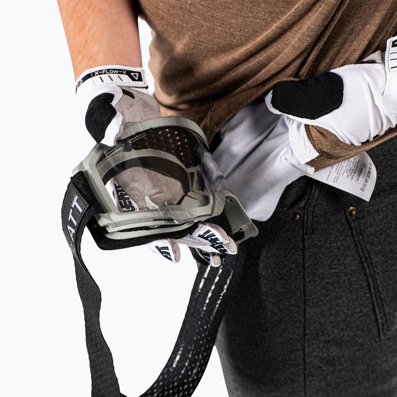 Koszulka rowerowa męska Leatt MTB Gravity 1.0 loam 6