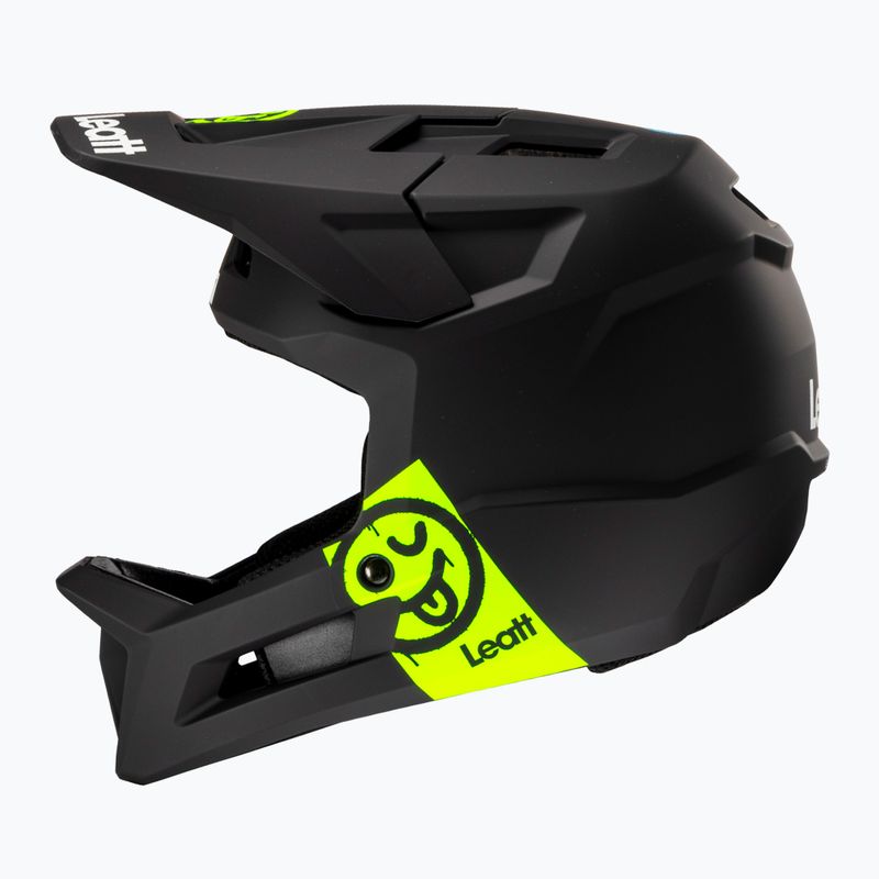 Kask rowerowy dziecięcy Leatt MTB Gravity 1.0 V25 Jr black 4