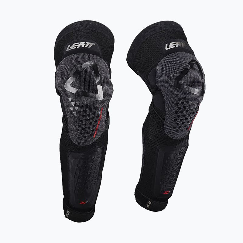 Ochraniacze rowerowe na kolana i piszczele Leatt 3DF 5.0 Evo EXT black