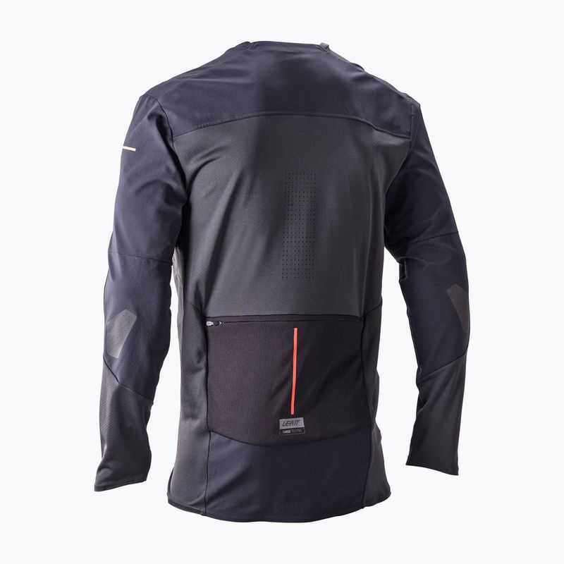 Longsleeve rowerowy męski Leatt MTB Trail 6.0 Cargo 5026052202 ghost black 2