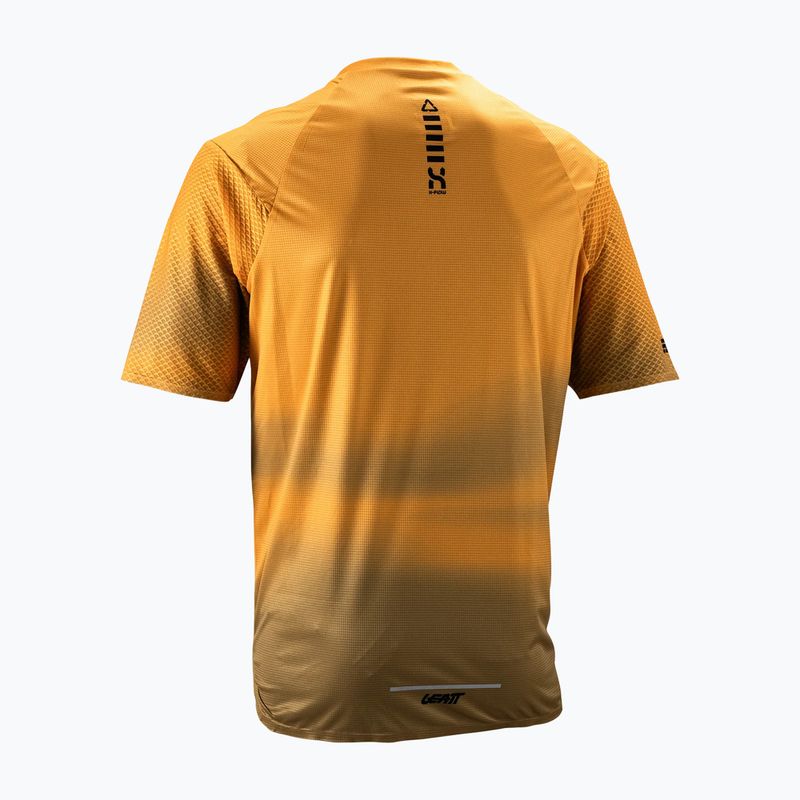 Koszulka rowerowa męska Leatt MTB Trail 3.0 lager yellow 6