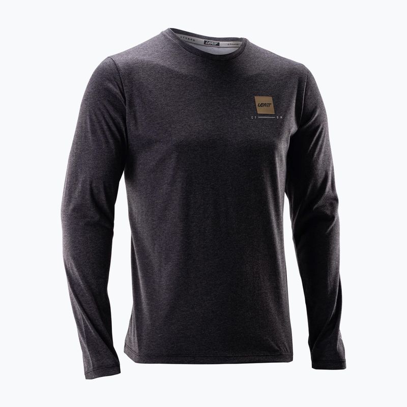 Longsleeve rowerowy męski Leatt MTB Gravity 3.0 ghost black 5
