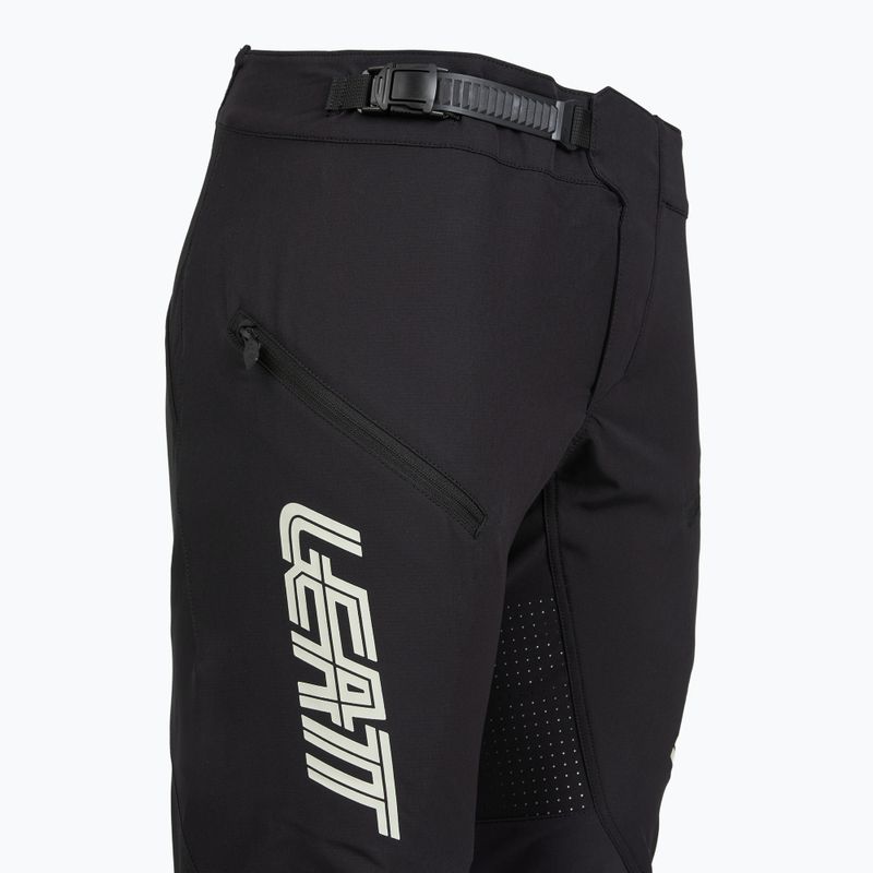 Spodnie rowerowe damskie Leatt MTB Gravity 3.0 race black 3
