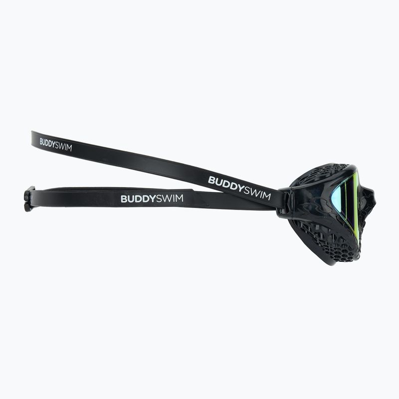 Okulary do pływania BuddySwim OzeanX Mirror black/orange 3