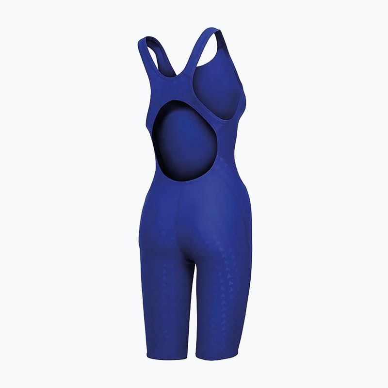 Strój pływacki jednoczęściowy damski ZONE3 Performance Speed Kneeskin blue/white 2