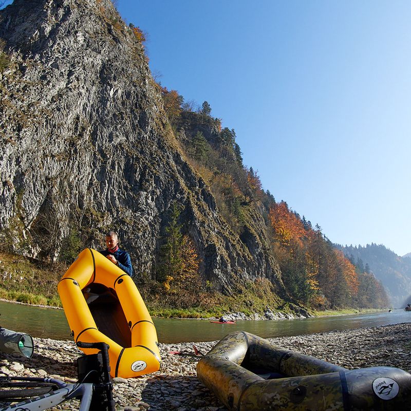 Ponton z pokładem Pinpack Packraft Compact moro 9