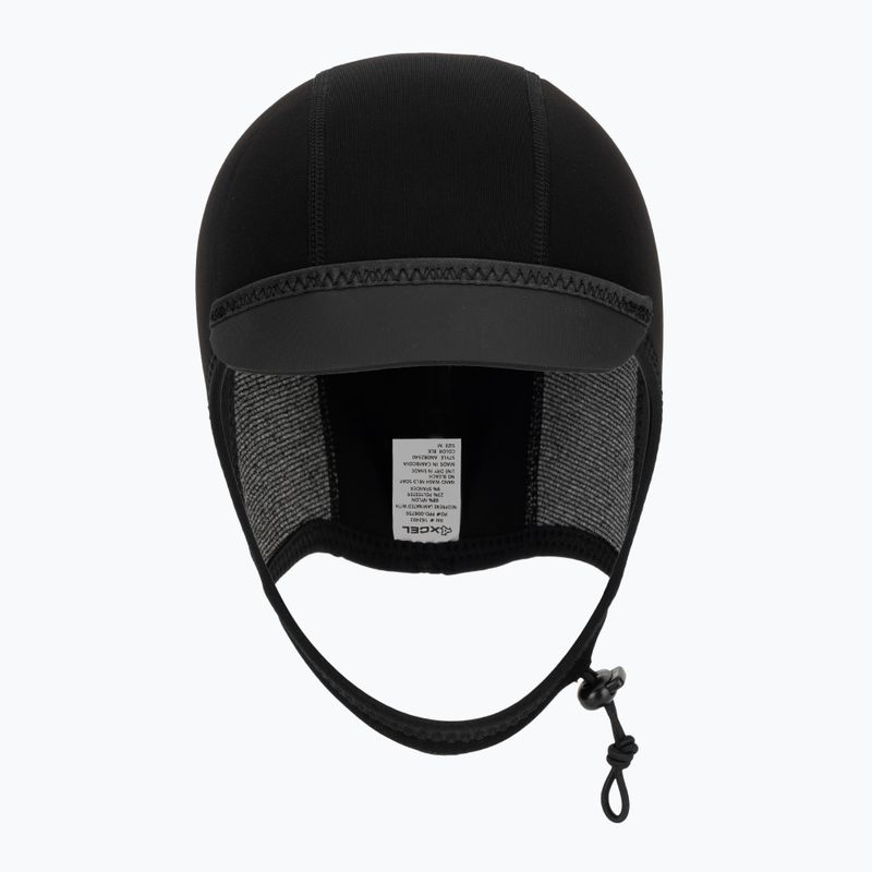 Czapka neoprenowa Xcel Axis Cap W/Bill 2 mm black 2