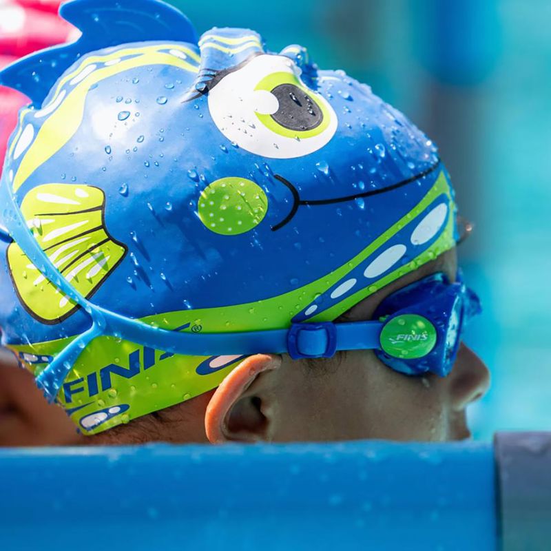 Okulary do pływania Finis H3 Goggle blue/blue 3