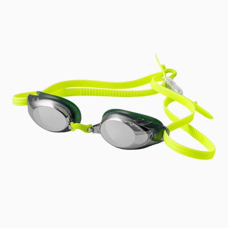 Okulary do pływania dziecięce Finis Lightning Goggles forest mirror
