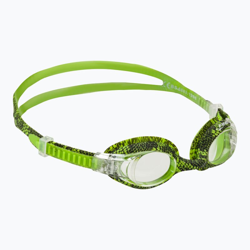 Okulary do pływania FINIS Adventure green snake