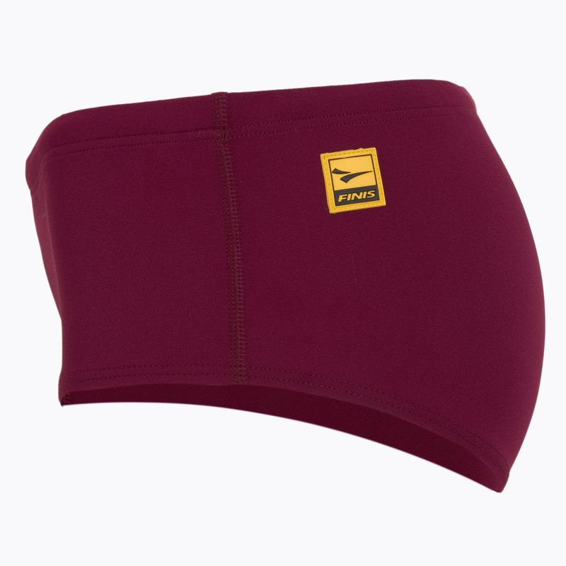 Slipy pływackie męskie FINIS Aqua Short Solid cabernet 3