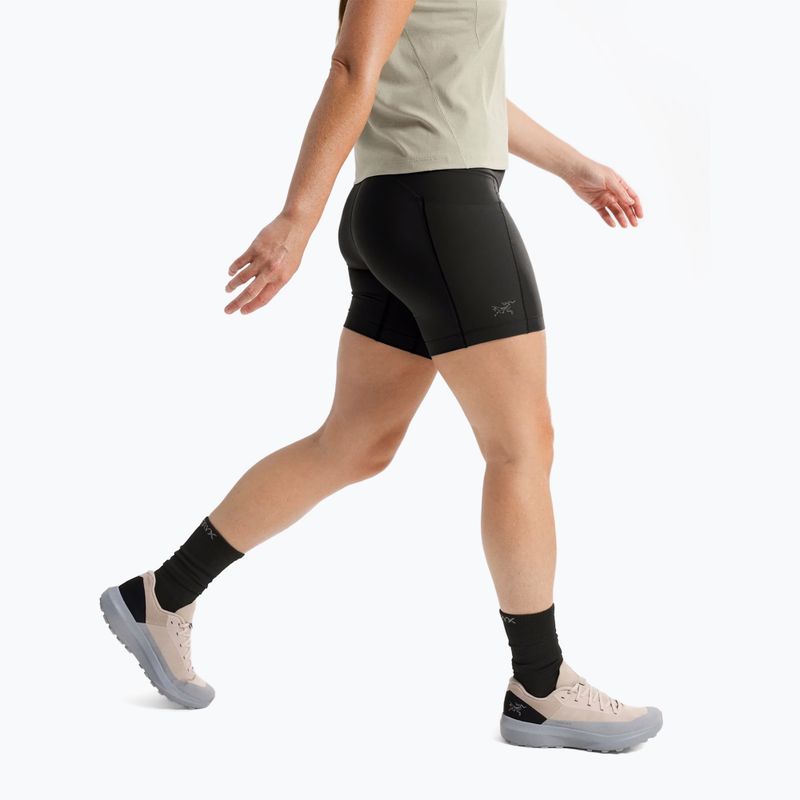 Spodenki damskie Arcteryx Essent High-Rise Utility 6' black 4