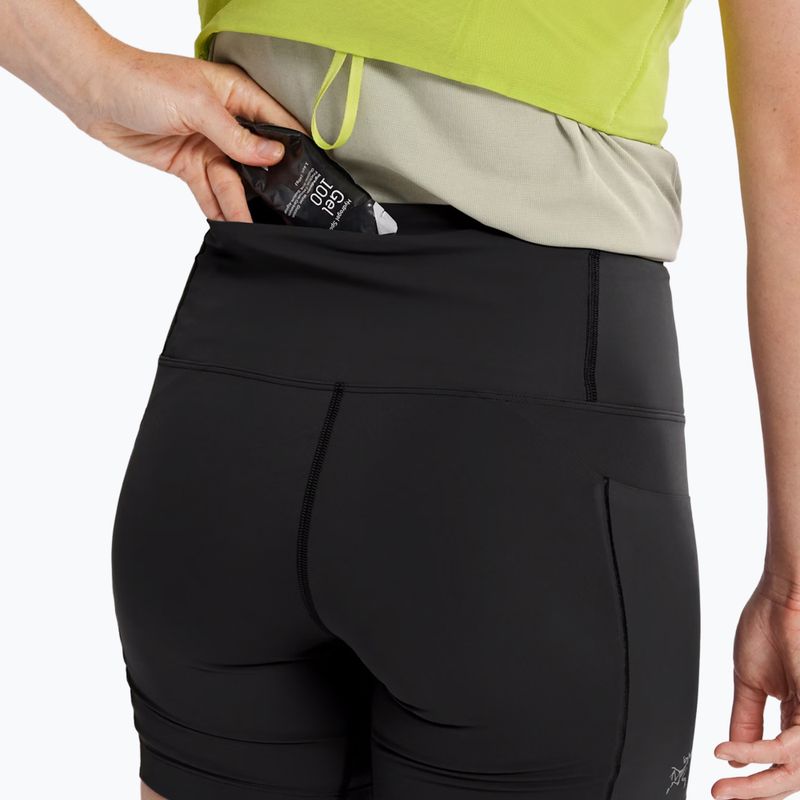 Spodenki damskie Arcteryx Essent High-Rise Utility 6' black 5