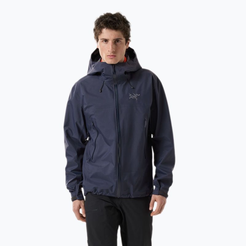 Kurtka przeciwdeszczowa męska Arcteryx Beta SL black sapphire