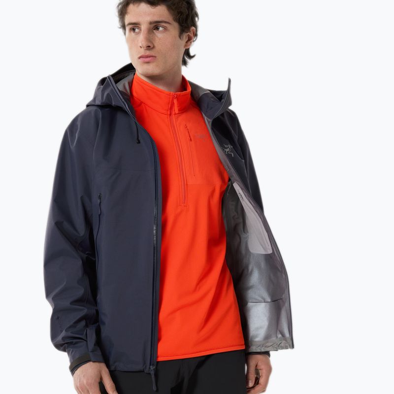 Kurtka przeciwdeszczowa męska Arcteryx Beta SL black sapphire 2