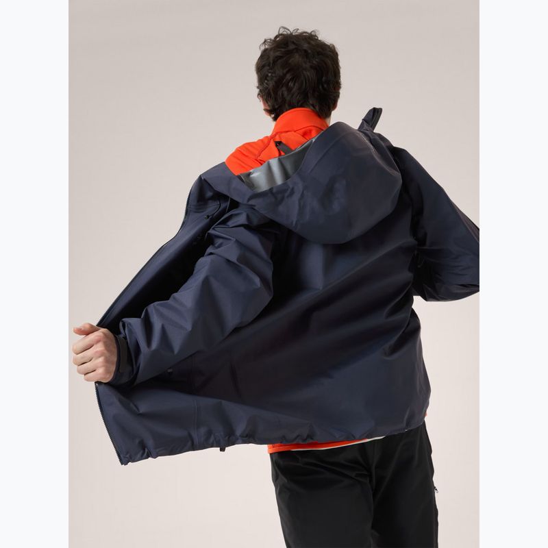 Kurtka przeciwdeszczowa męska Arcteryx Beta SL black sapphire 3