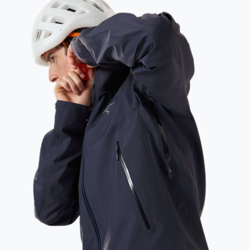 Kurtka przeciwdeszczowa męska Arcteryx Beta SL black sapphire 6