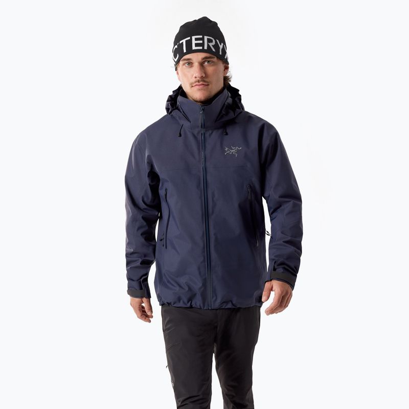Kurtka przeciwdeszczowa męska Arcteryx Beta AR black sapphire