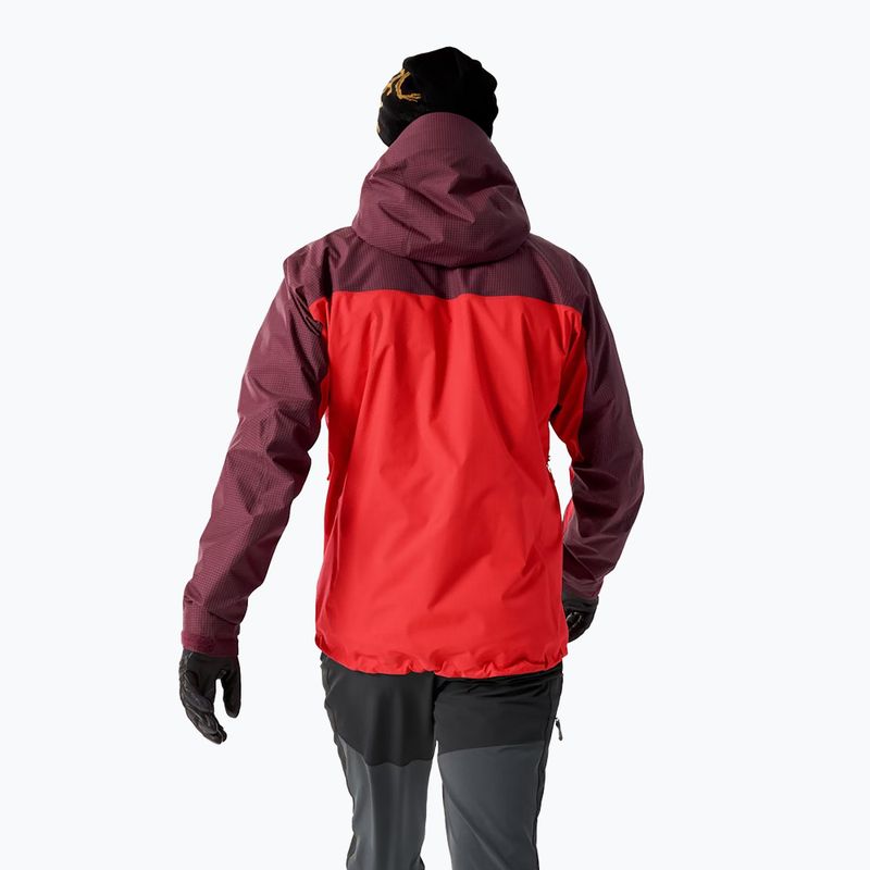 Kurtka przeciwdeszczowa męska Arcteryx Alpha mars/dynasty 2