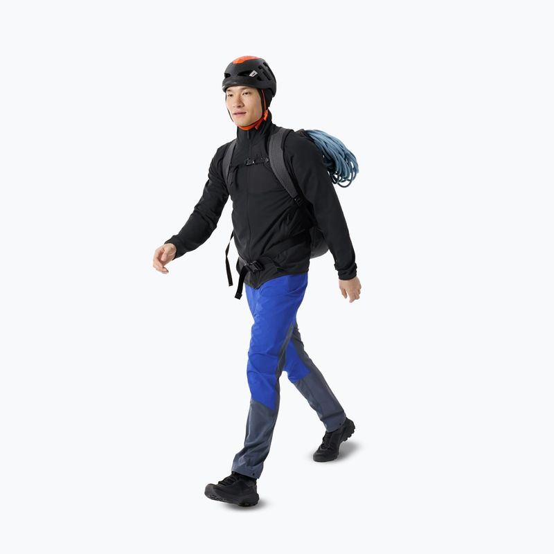 Bluza polarowa męska Arcteryx Delta Hoody black sapphire 2