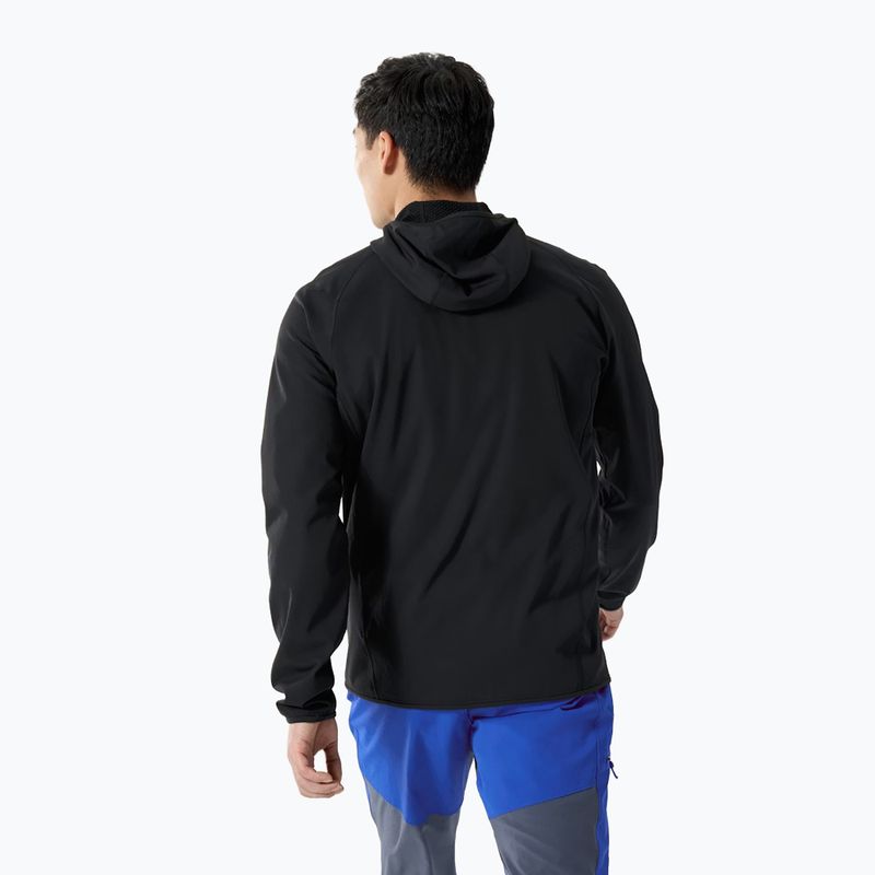 Bluza polarowa męska Arcteryx Delta Hoody black sapphire 3