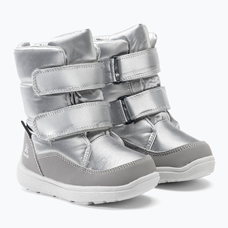 Śniegowce dziecięce Kamik Snowcutie silver 4