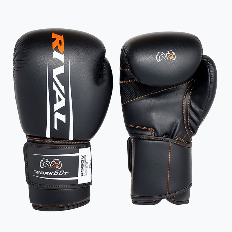 Rękawice bokserskie Rival Workout Sparring 2.0 black 5