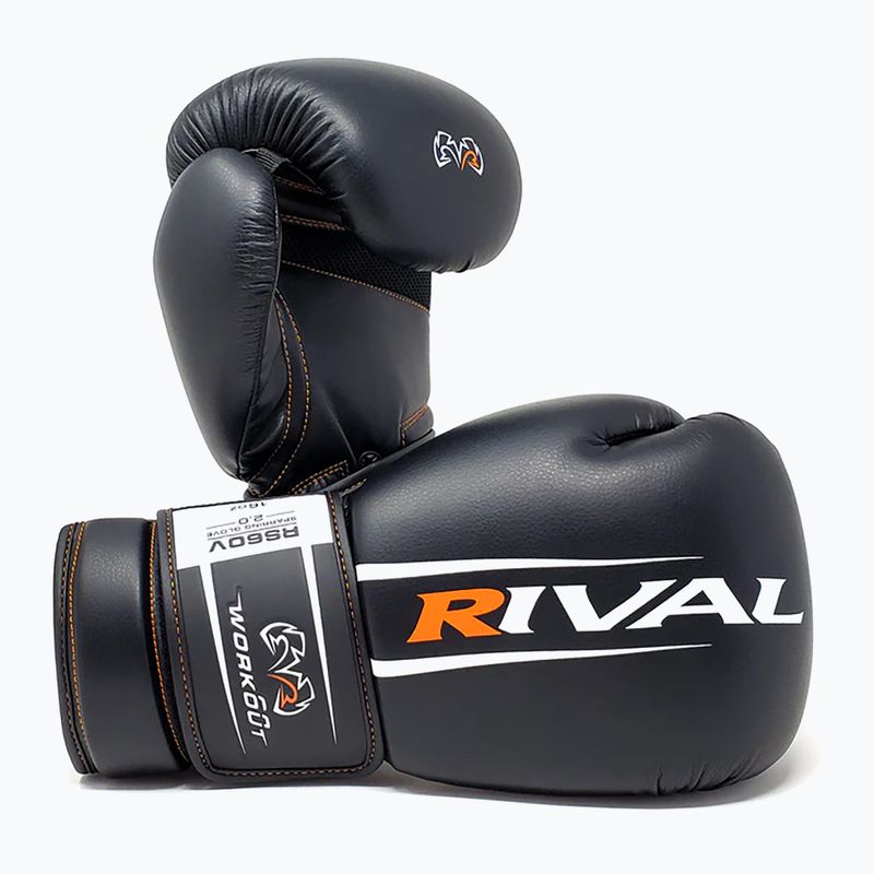 Rękawice bokserskie Rival Workout Sparring 2.0 black 6