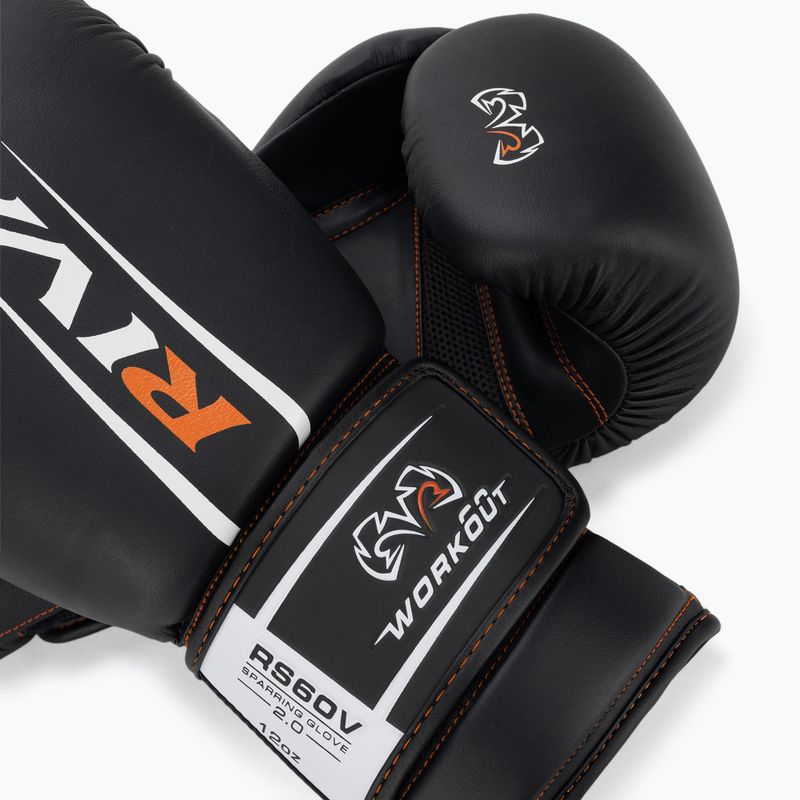 Rękawice bokserskie Rival Workout Sparring 2.0 black 4
