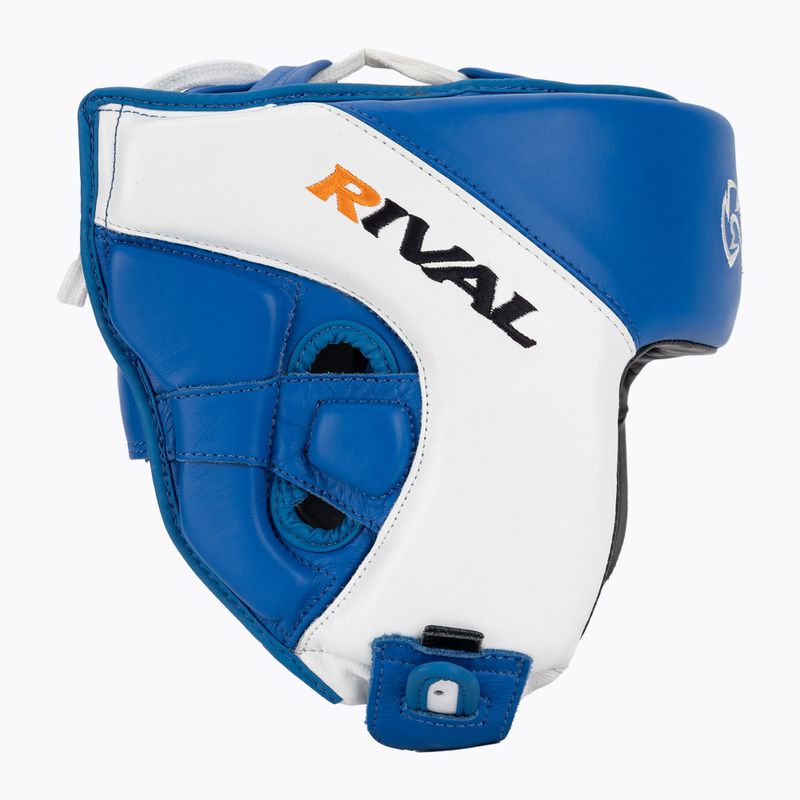 Kask bokserski Rival Amateur Competition Headgear blue/white 2
