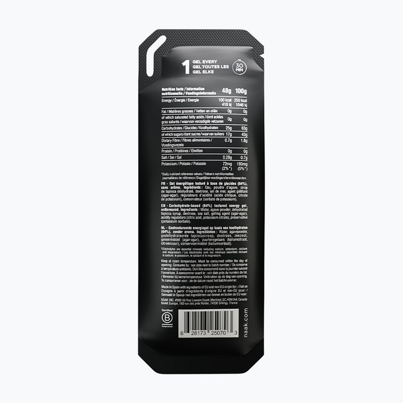 Żel energetyczny Näak Boost Energy Gels 40 g neutral 2