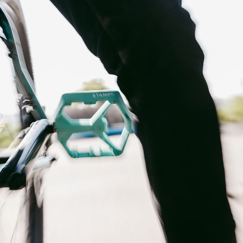 Pedały rowerowe Crankbrothers Stamp 0 turquoise 12