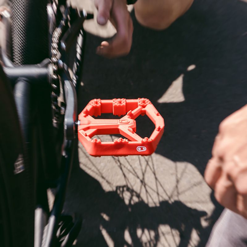 Pedały rowerowe Crankbrothers Stamp 0 bright red 5