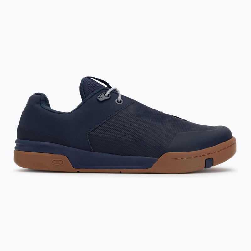 Buty rowerowe platformy Crankbrothers Stamp Lace navy/silver/gum 2