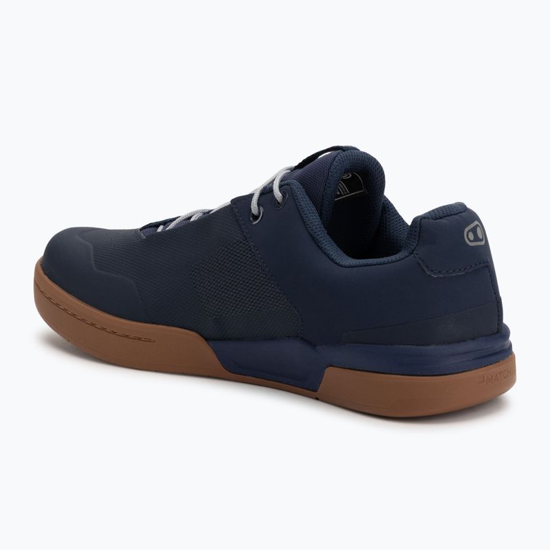 Buty rowerowe platformy Crankbrothers Stamp Lace navy/silver/gum 3