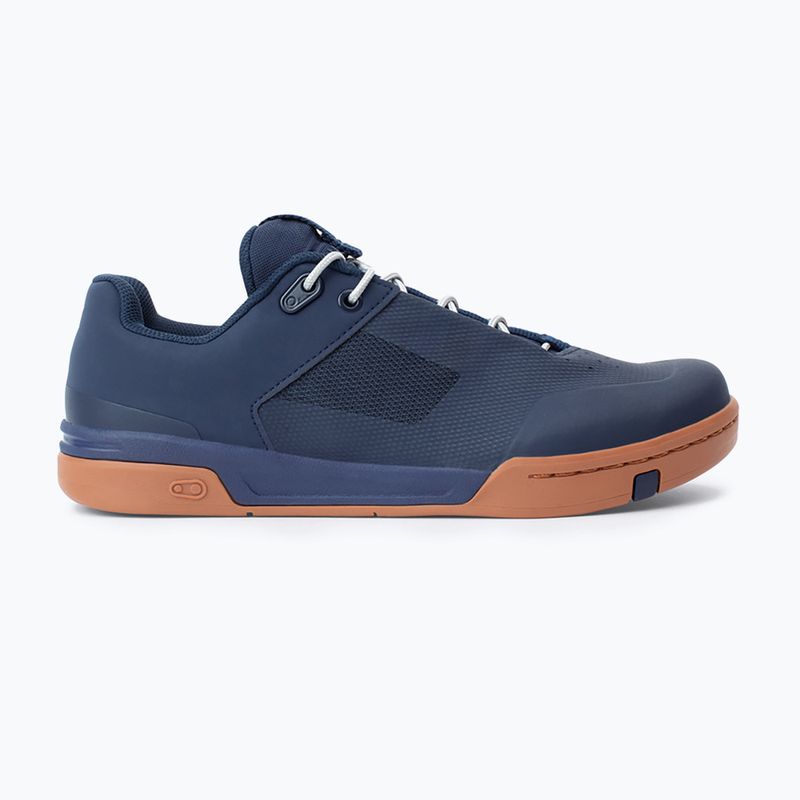 Buty rowerowe platformy Crankbrothers Stamp Lace navy/silver/gum 9