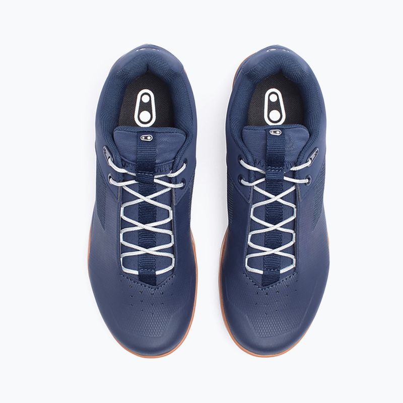 Buty rowerowe platformy Crankbrothers Stamp Lace navy/silver/gum 11
