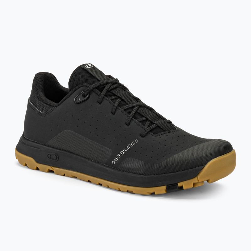 Buty rowerowe platformy Crankbrothers Stamp Trail Lace black /black/gum outsole