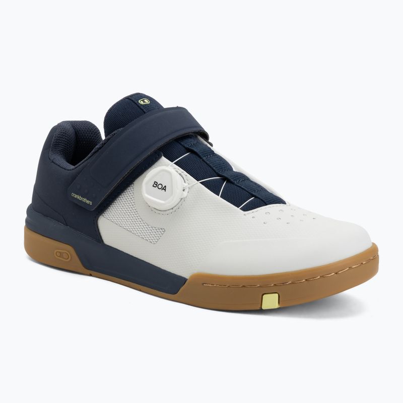 Buty rowerowe platformy Crankbrothers Stamp Boa navy grey/gum outsole