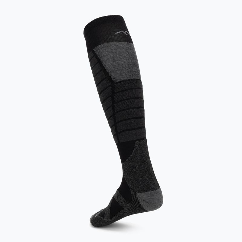 Skarpety męskie Darn Tough Function X OTC Midweight with Cushion w/ Padded Shin black 2