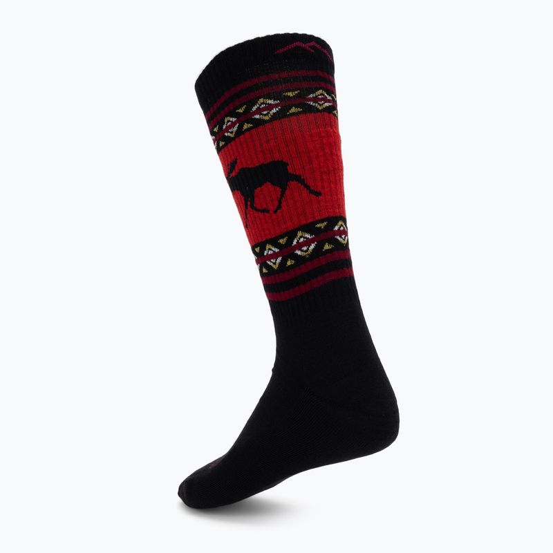 Skarpety męskie Darn Tough VanGrizzle Boot Sock Cushion moose black 2