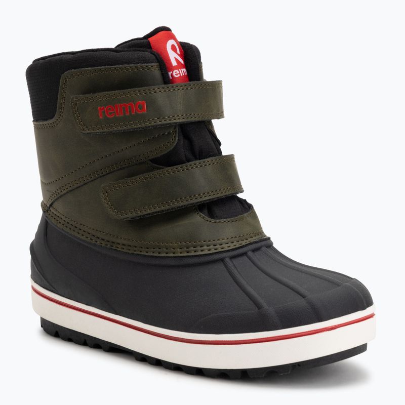 Śniegowce dziecięce Reima Coconi khaki green